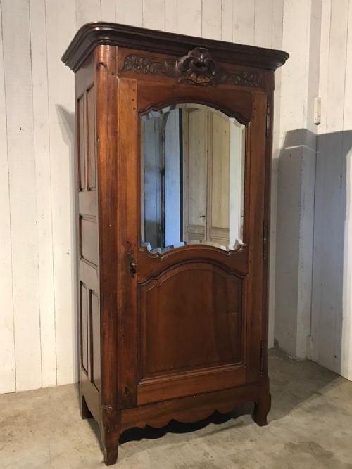 French 18th Century Single Door Armoire