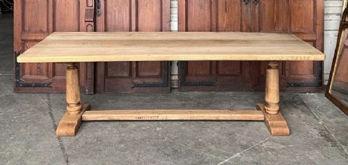 Long & Wide French Oak Farmhouse Dining Table