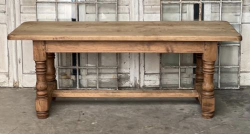 French Oak Farmhouse Dining Table