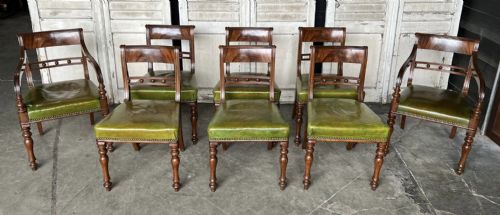 Wonderful Set 8 19th Century Dining Chairs
