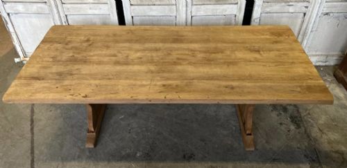 FRENCH OAK DEEP FARMHOUSE DINING TABLE - ADDITIONAL PHOTO 15