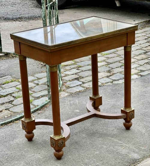 High Quality French Empire Console Table