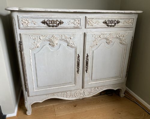 Pretty French 2 Door Cupboard