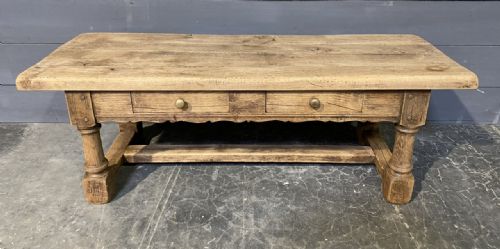 French Farmhouse Oak Coffee Table