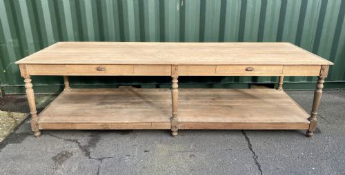 Wonderful Huge French Drapers Table