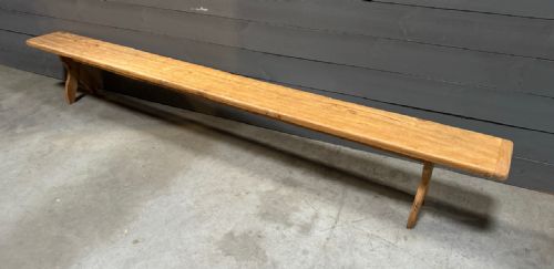 Long 3.2m French Oak Dining Bench