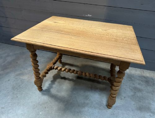 French Bleached Oak Centre Table