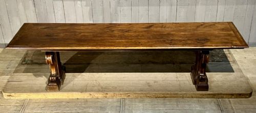 Magnificent Huge French Walnut Dining Table