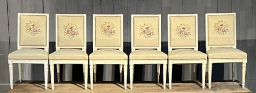 Set 6 French Dining Chairs
