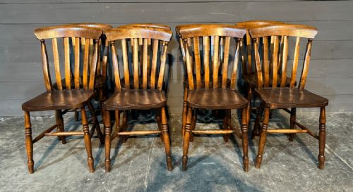 Delightful Set 8 Kitchen Dining Chairs