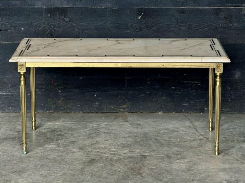 PARISIAN BRASS CLASSICAL COFFEE TABLE - ADDITIONAL PHOTO 3