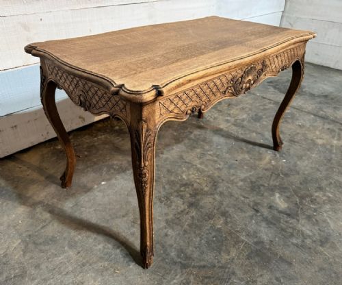 French Bleached Oak Coffee Table