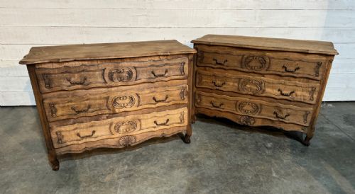 Very Rare Pair French Chest of Drawers