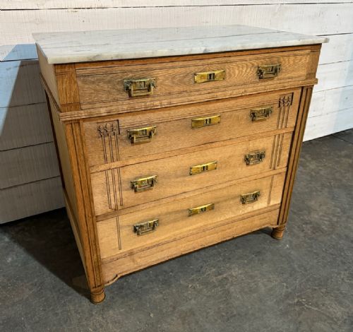 Superb French Macintosh Style Vanity Unit