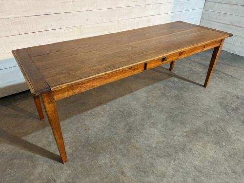 19th C French Normandy Farmhouse Dining Table