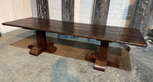 Lovely French Antique Monastery Dining Table