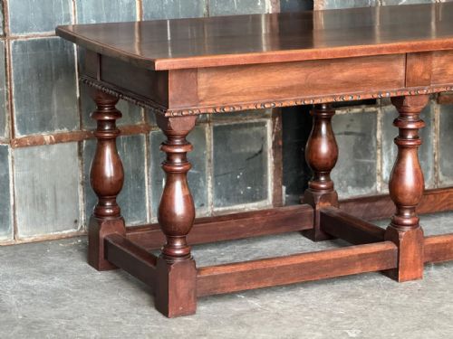 fig 2. Important 19th Century Walnut Console Table