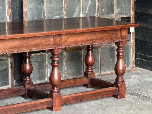 fig 4. Important 19th Century Walnut Console Table