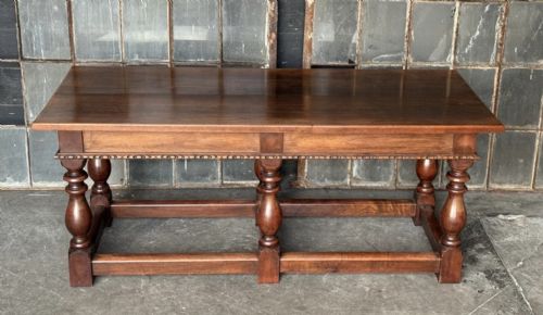 fig 7. Important 19th Century Walnut Console Table