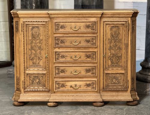 Good Quality French Oak Cabinet