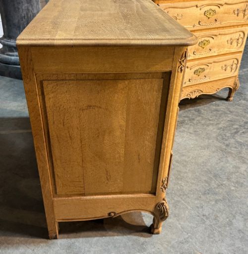 RARE PAIR FRENCH COMMODE CHESTS OF DRAWERS - ADDITIONAL PHOTO 18