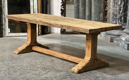 Characterful French Oak Farmhouse Dining Table