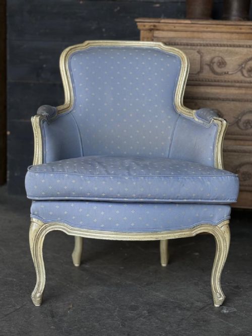 COMFORTABLE PAIR BERGERE ARM CHAIRS - ADDITIONAL PHOTO 3