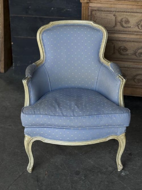 COMFORTABLE PAIR BERGERE ARM CHAIRS - ADDITIONAL PHOTO 4