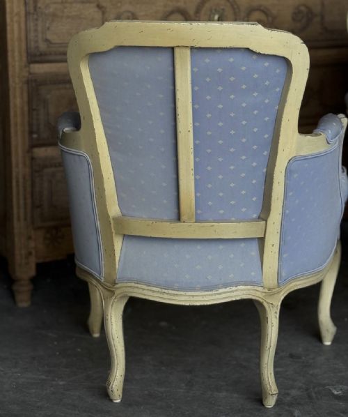 COMFORTABLE PAIR BERGERE ARM CHAIRS - ADDITIONAL PHOTO 15