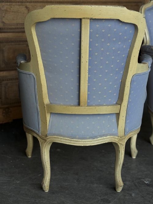 COMFORTABLE PAIR BERGERE ARM CHAIRS - ADDITIONAL PHOTO 18