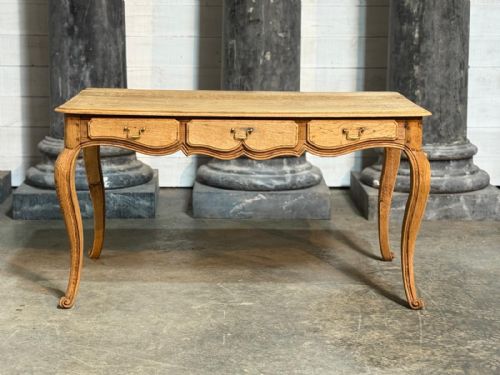 FRENCH BLEACHED OAK VERSATILE TABLE - ADDITIONAL PHOTO 2