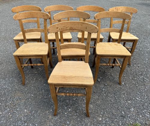 Set 8 French County Dining Chairs