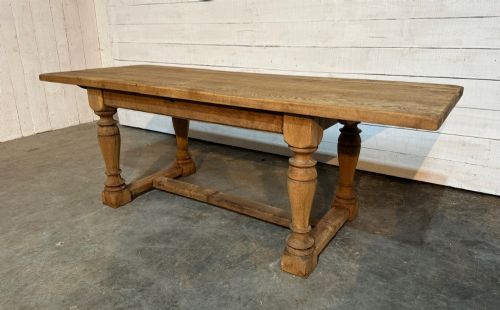 French Oak Farmhouse Dining Table