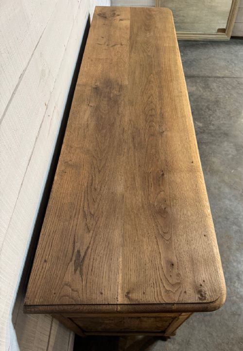 Attractive Early French Oak Enfilade View III