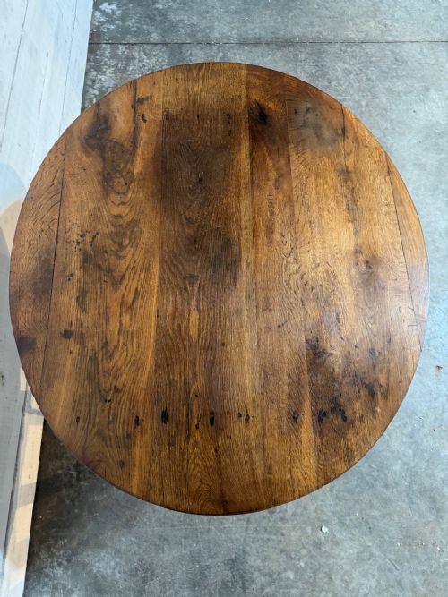 Antique French Wine Tasting Table View V