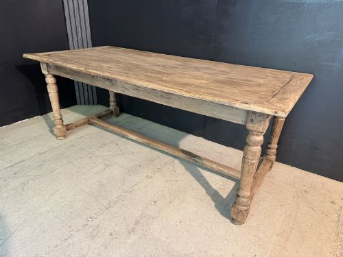French Oak Farmhouse Dining Table