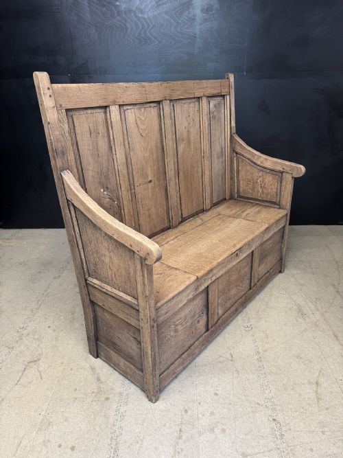 18th Century Oak Bench View VIII