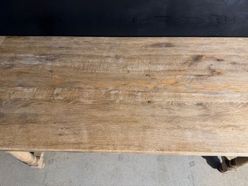 FRENCH OAK FARMHOUSE DINING TABLE - ADDITIONAL PHOTO 12