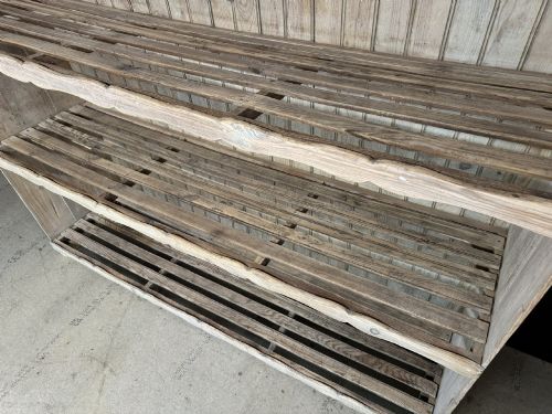FRENCH 19TH CENTURY BAKERS RACK - ADDITIONAL PHOTO 6