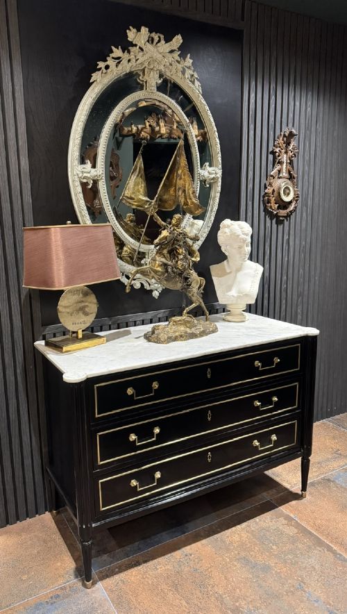 18TH CENTURY LOUIS XVI FRENCH COMMODE - ADDITIONAL PHOTO 1