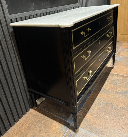 18TH CENTURY LOUIS XVI FRENCH COMMODE - ADDITIONAL PHOTO 4