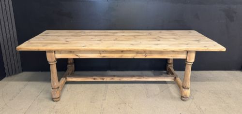 Larger Pine Farmhouse Dining Table