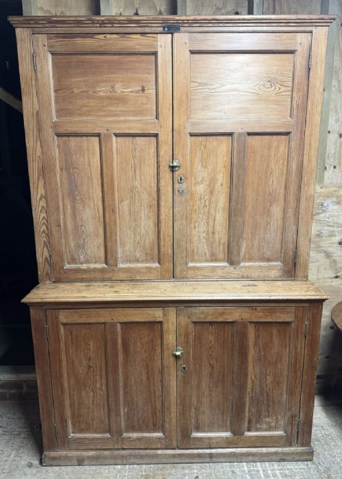 19th Century Pine School Cabinet