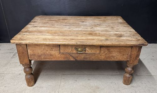 Rustic Pine Coffee Table
