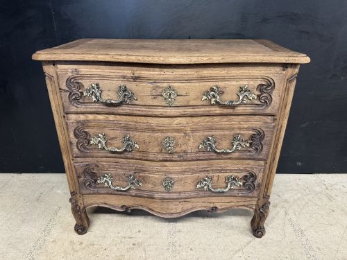 French Bleached Oak Chest of Drawers