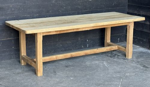 Large Normandy Oak Farmhouse Dining Table
