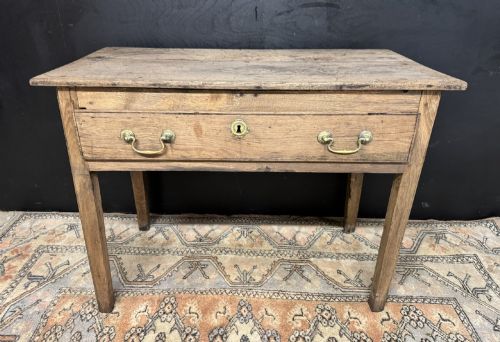 Georgian Oak Side Table