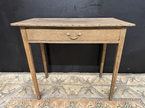 Georgian Oak Side Table
