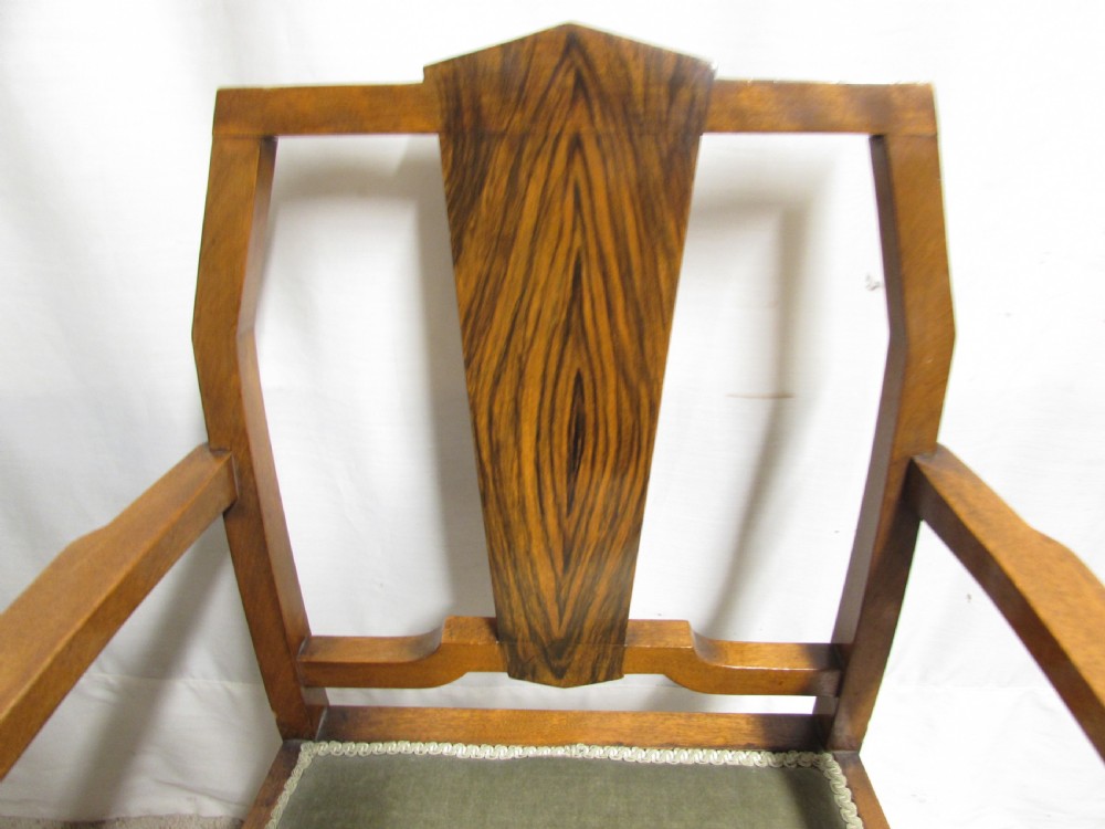 Stylish Art Deco Arm Chair View VI