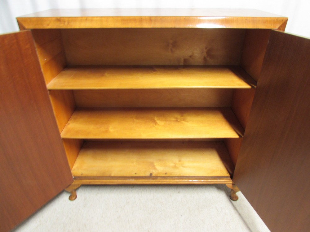 Art Deco Burr Walnut Cupboard View III
